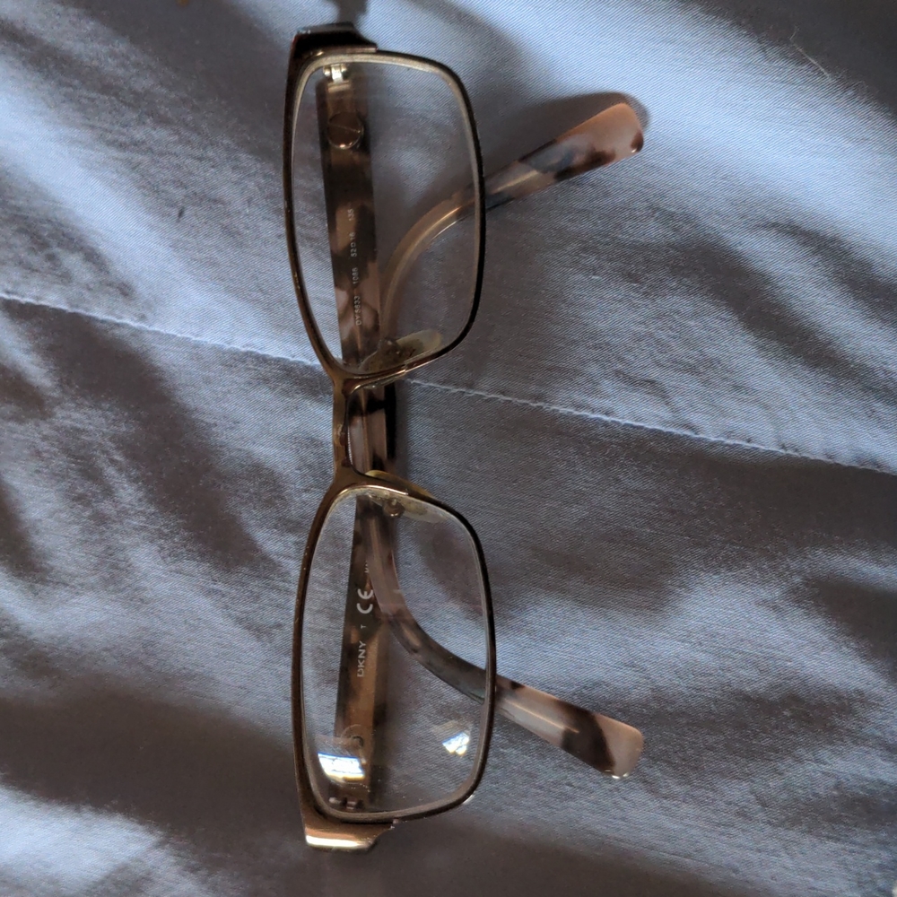 DKNY eye glasses tortoise shell